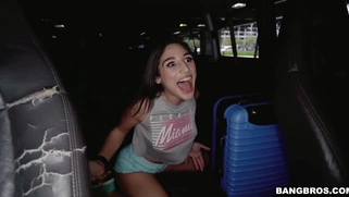 Abella Danger twerking and getting naked