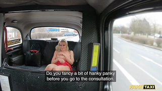 Fake Taxi Blonde milf Victoria Pure got fucked in the back seat of a taxi