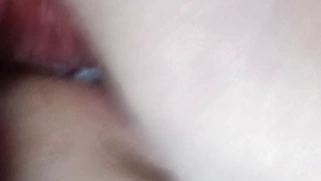 Me creaming on my step dad's fat dick