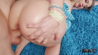 Kit Mercer gets her pussy pounded doggystyle