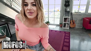 Evelyn Stone's first anal sex