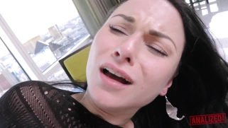 Veruca James gets her asshole drilled by the huge cock