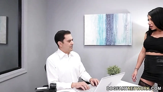 Cuckold Hubby Watches Wife Gianna Gray Taste His Boss's BBC