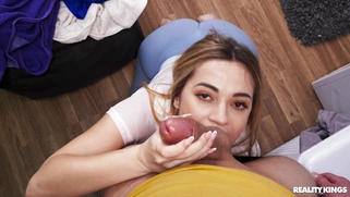 Marta Villalobos gets her face fucked by Xander Corvus