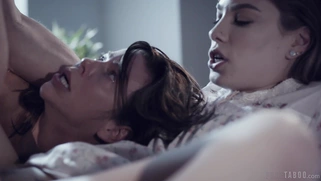 Bobbi Dylan, Alexis Fawx and Seth Gamble in hot threesome