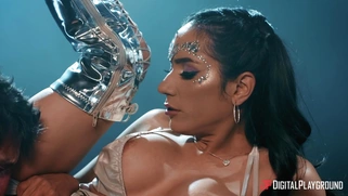 Tia Cyrus gets her pussy licked by Tommy Gunn