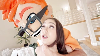 Petite Mia River Handjob, Footjob, Then Begs for My Big Dick Facial