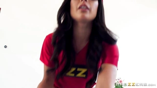 Jynx Maze plays video games and Keiran gets excited looking at her