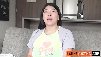 This BUSTY ASIAN LATINA let me ROUGH fuck her holes