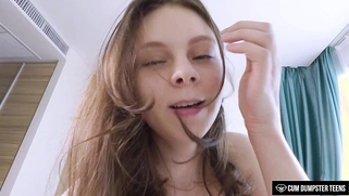 HiYouth Takes Huge Cock Deepthroat and Hard Pounding