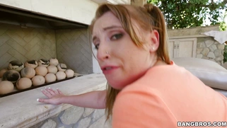 Harley Jade bounces that 40 inches ass all over that giant cock
