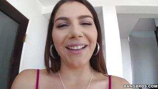 Valentina Nappi brought her beautiful, perfectly round ass