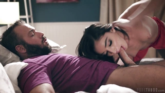 Teen Emily Willis demonstrates her blowjob skills