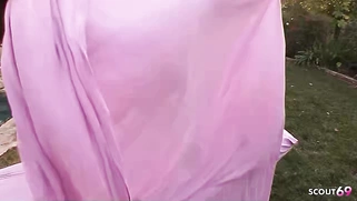 Big natural Tits Cougar get Massage Fuck