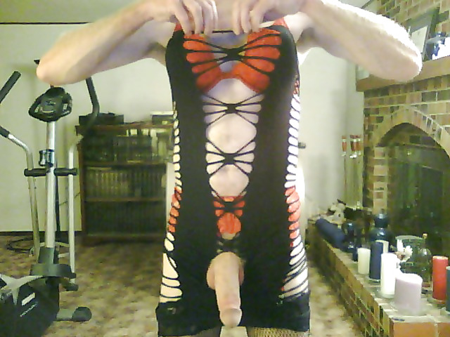 Black See Thru Dress
