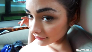 Sophia Ducati is sucking the cock in the car