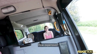 Fake Taxi Pale-skinned tennis player gets fucked hard over the hood of a taxi