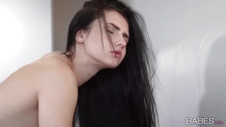 Crystal Greenvelle anally rides hard cock in POV