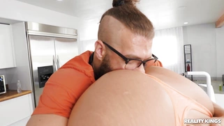 Gia Derza gets her ass licked by Xander Corvus