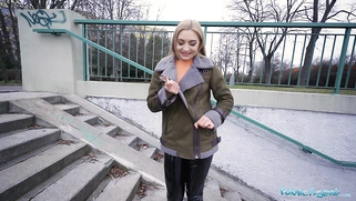 Big Cock Is Loved by Russian Blonde Caty Kiss