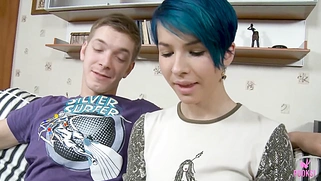 Petite Piah K Milks Her Boyfriend's Cock Dry After Deepthroat Fuck!