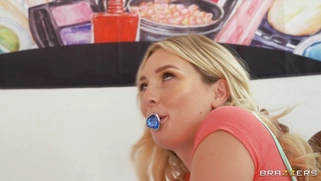 Charlotte Sins and Nicole Kitt are playing lesbo games