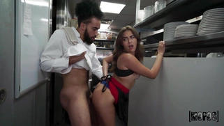 Selina Bentz gets fucked by James Angel standing