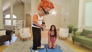 My Big Dick Spanks Angel Gostosa’s Ass in a Cumshot Dojo Romp!
