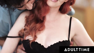 Naughty stepmother Mary McCray sends her horny stepson naked to get his dick!
