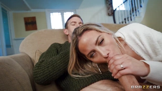Maya Rose is sucking Danny D's enormous dick