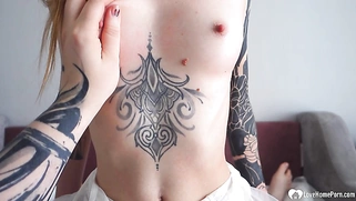 Cute elf babe rides a hard cock