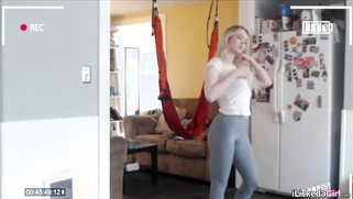 Lesbian milf spies on her nanny tru cctv