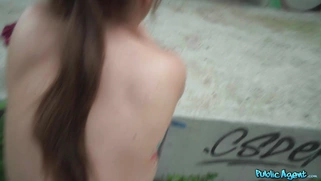 Lady Lyne gets pussy fucked standing