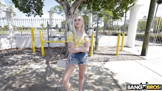 Starlette Storm is getting picked up on the street