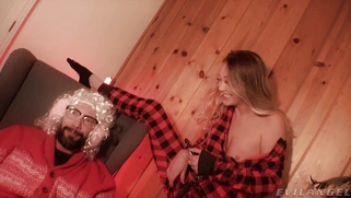 Blonde Adira Allure enjoys riding the hard cock