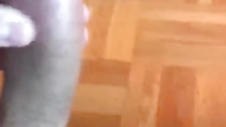 Young teenage boy masturbating