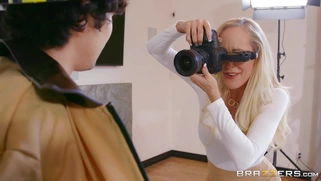 Brandi Love gives masterful blowjob to Ricky Spanish