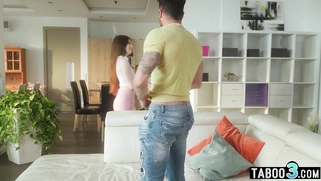 Russian teen trying double penetration
