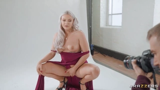 Lana Rose is sucking Danny D's enormous cock