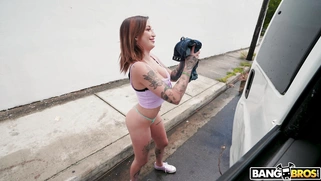 Anna Chambers is getting picked up on the street