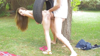 Veronica Clark got her pussy drilled from behind