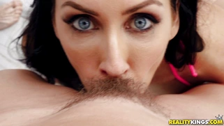 Diamond Foxxx,Cory Chase and Reagan Foxx in hot action