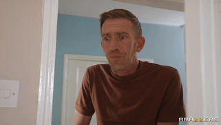 Angel Wicky is sucking Danny D's huge cock