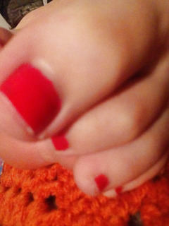Feet gf and me