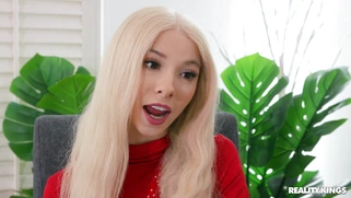 Kenzie Reeves is sucking her tutor's cock