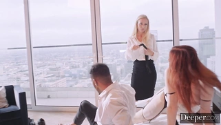 Deeper. Mistress Maitland teaches Kayden to control a sub