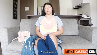 This BUSTY ASIAN LATINA let me ROUGH fuck her holes