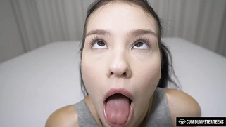 18yo College Cutie Matty's Ruthless Pussy Plundering - Landlord's Personal Fuck Toy