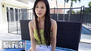 Hot petite Ivy Ling Gets Fucked By A Big Cock