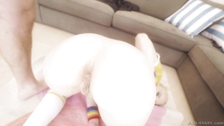 Chloe Couture gets assfucked doggystyle on the floor